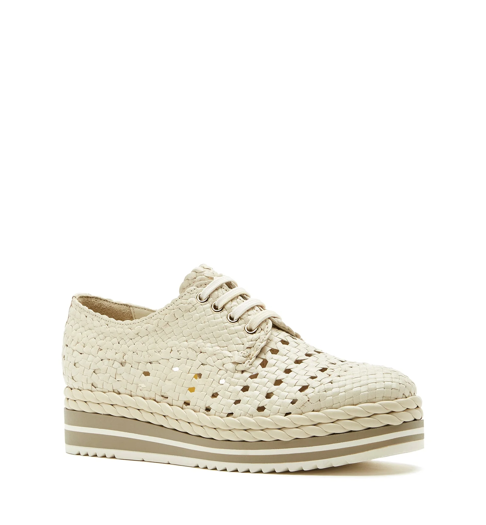 PIKNIK WOVEN LEATHER SHOE - Image 8
