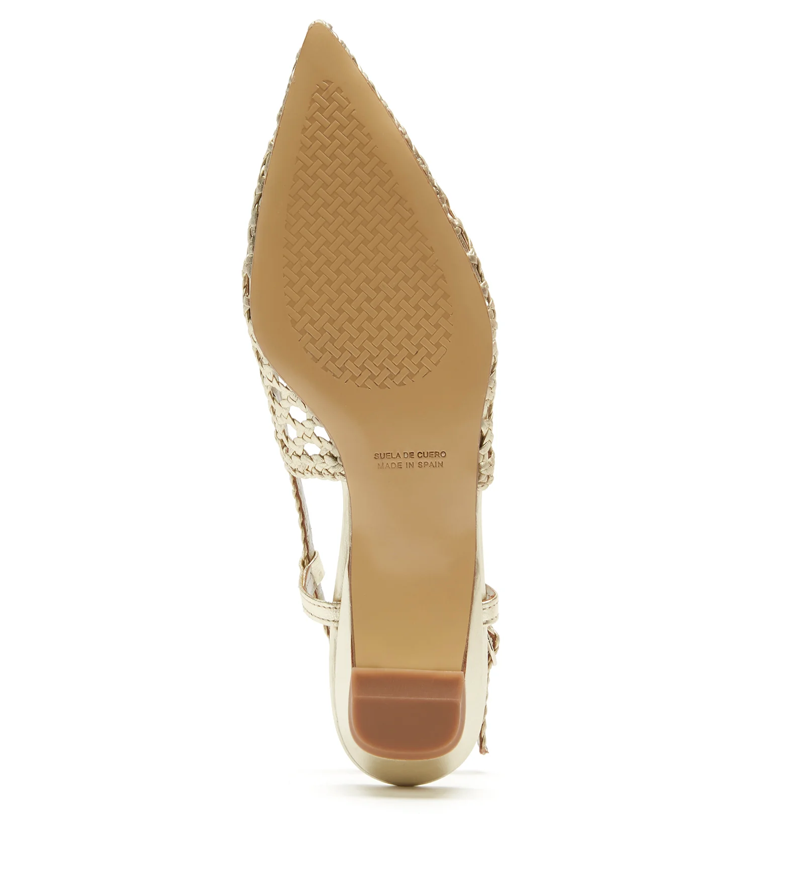 PLAYS SLINGBACK WOVEN LEATHER FLAT - Image 11