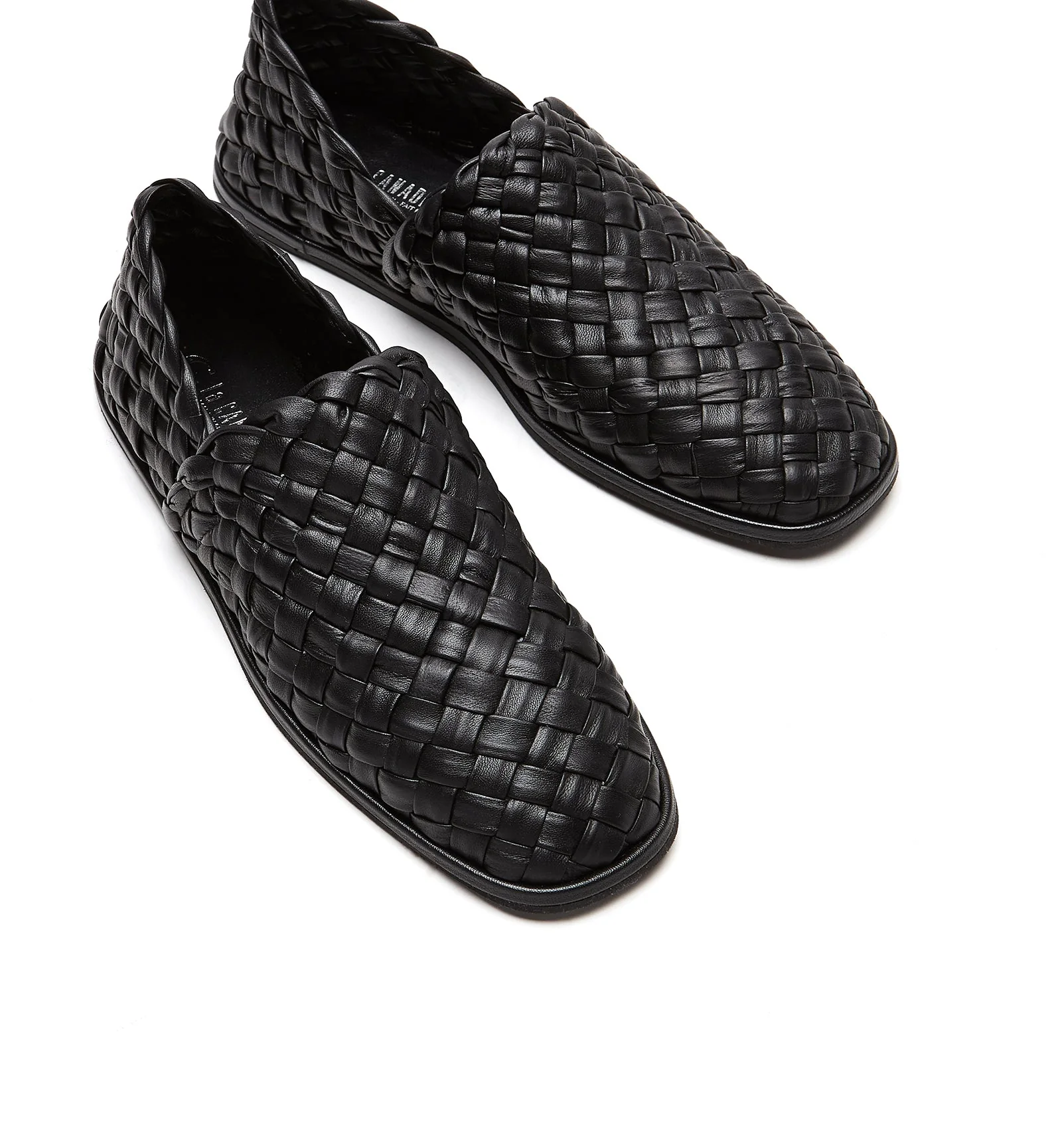 POSH WOVEN LEATHER LOAFER - Image 3