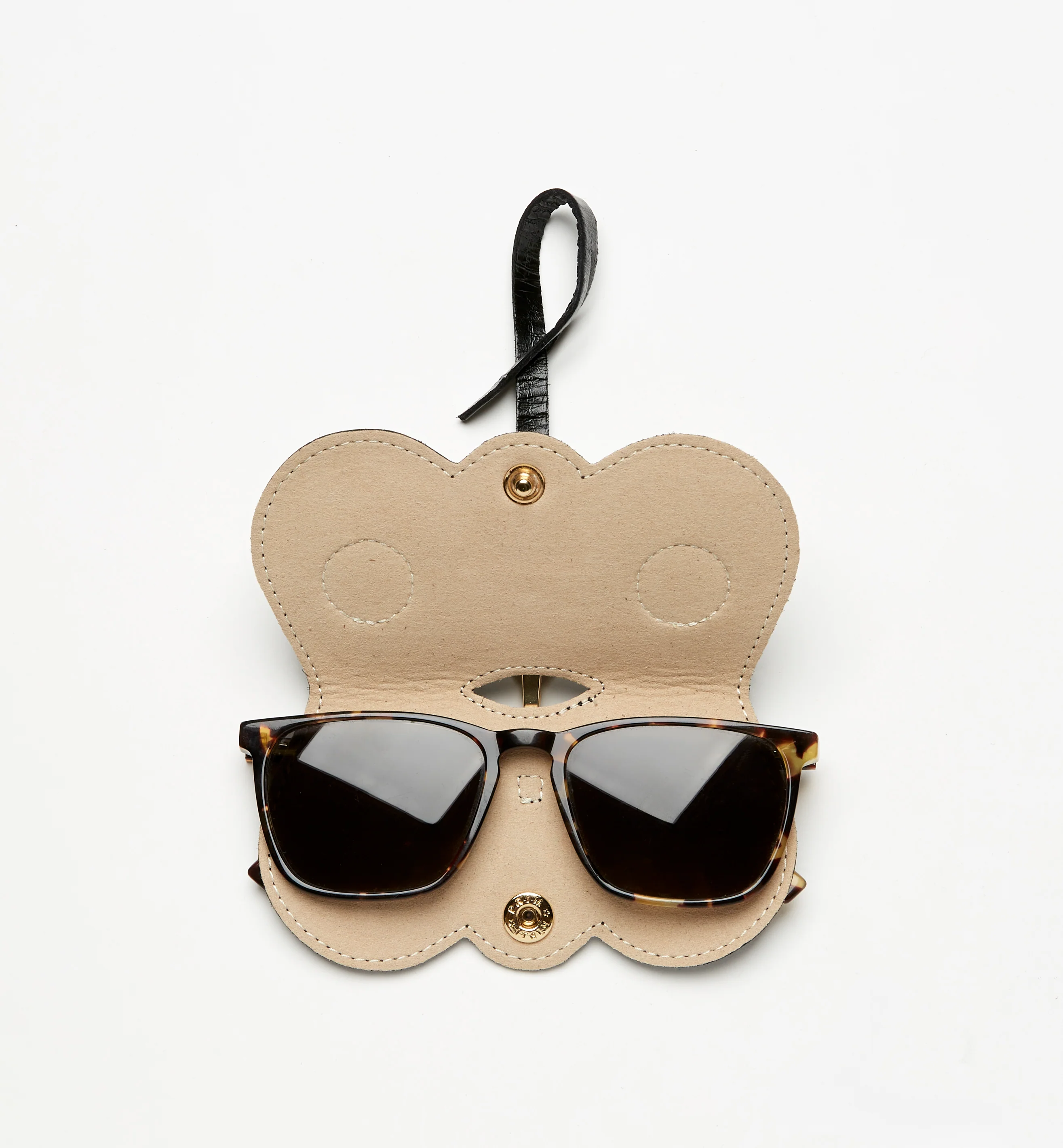 PUCK LEATHER SUNGLASS CLIP CASE - Image 3