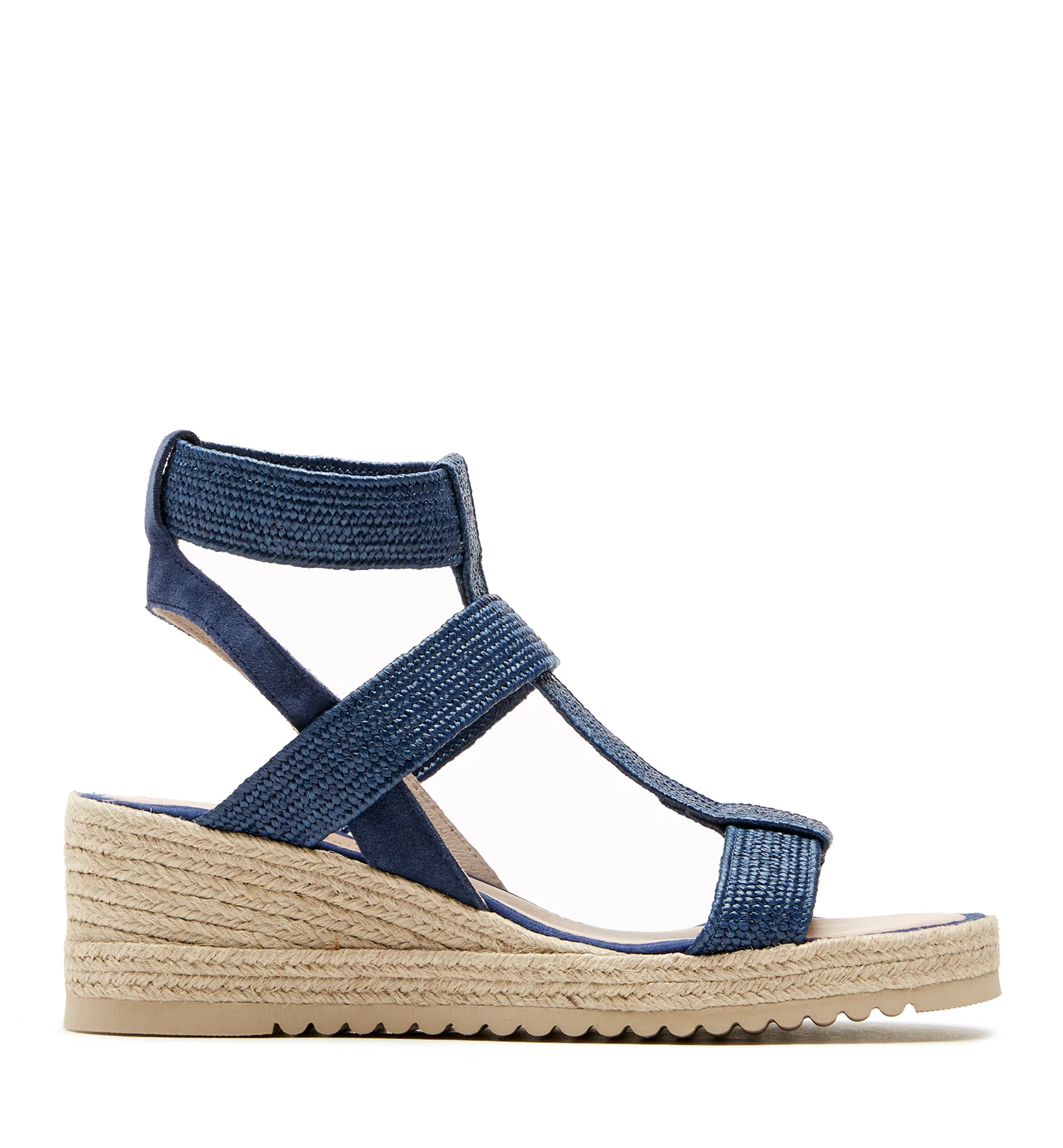RAY RAFFIA WEDGE SANDAL - Image 7