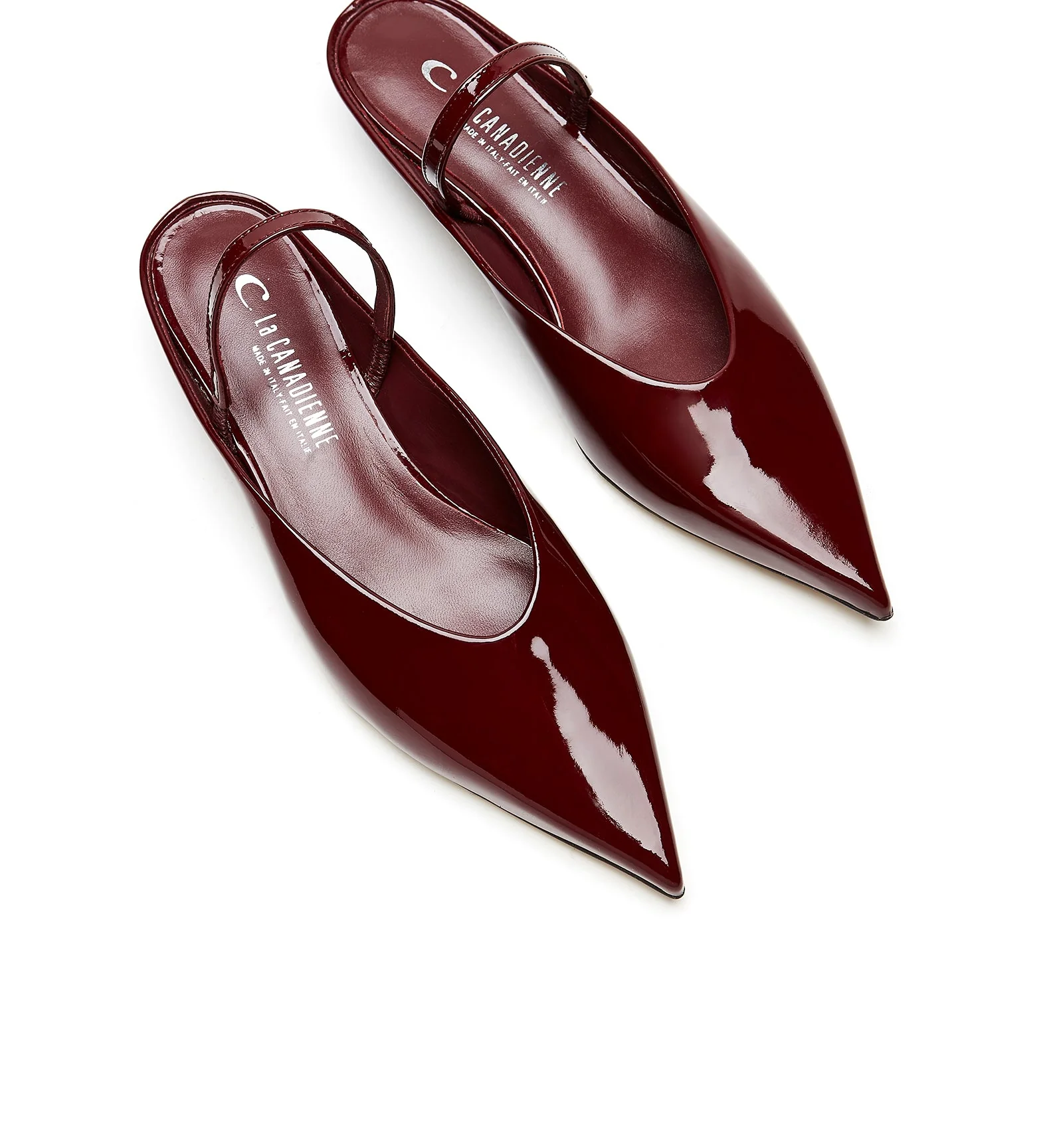 REDEEM SLINGBACK PATENT LEATHER MULE - Image 3