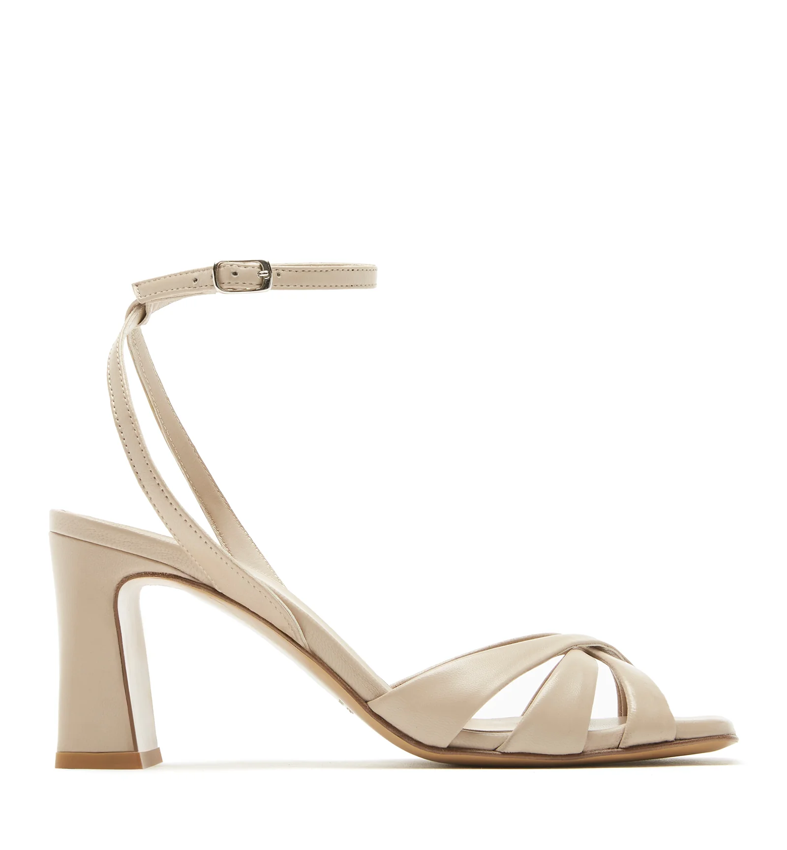 REMI HEELED LEATHER SANDAL - Image 8