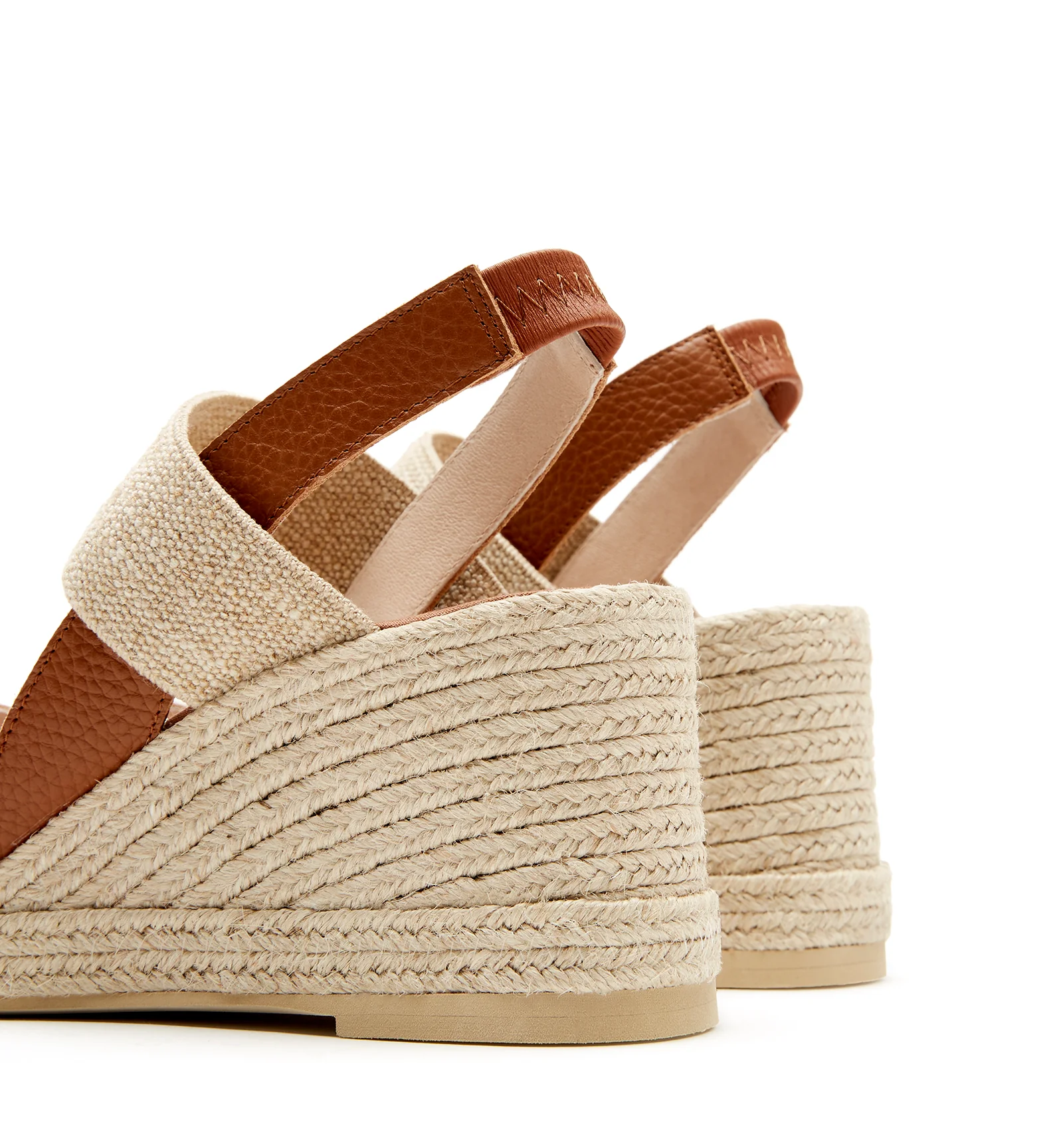 ROSEMARY LEATHER WEDGE SANDAL - Image 4