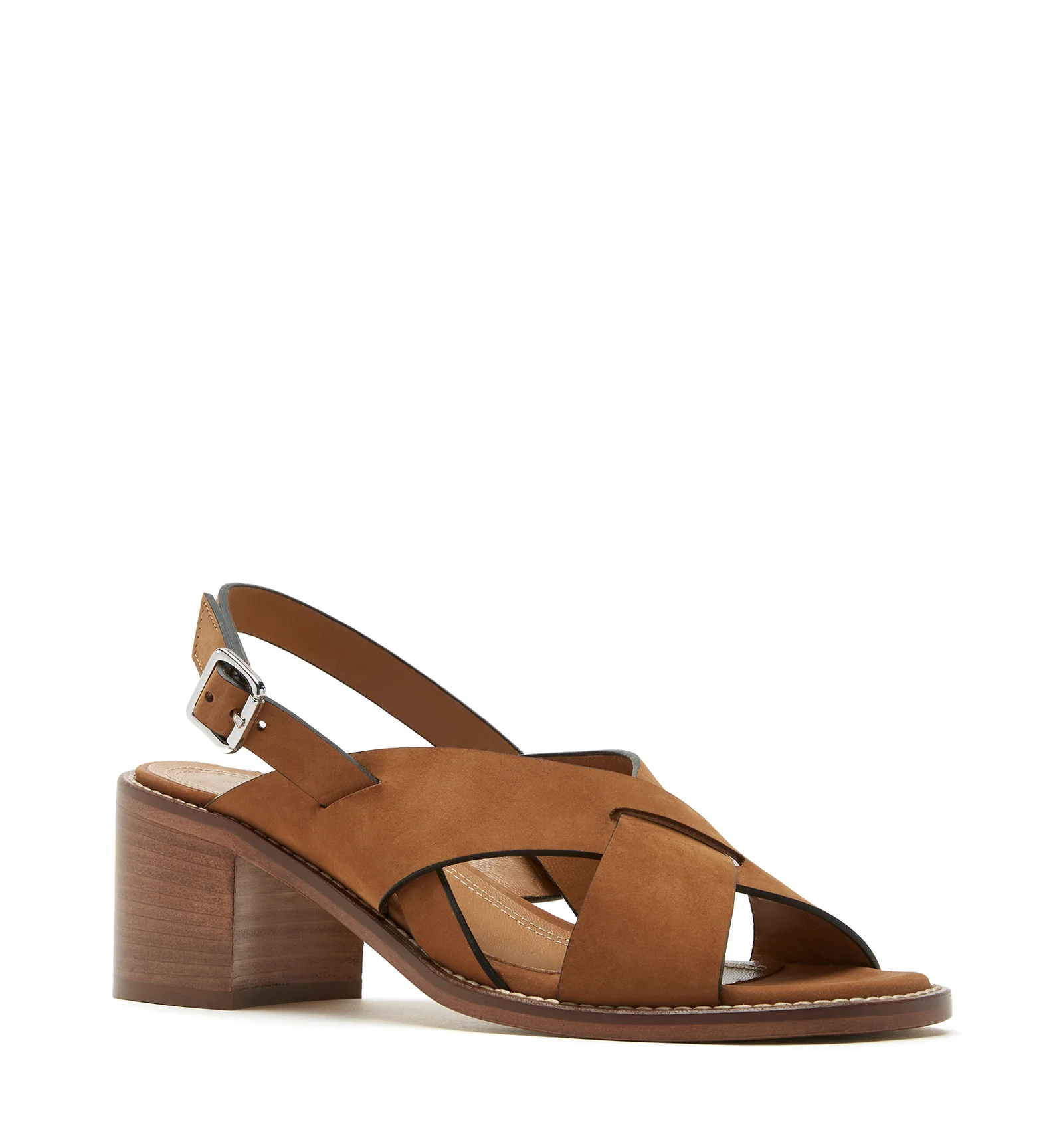 ROSSIE HEELED SUEDE SANDAL - Image 2