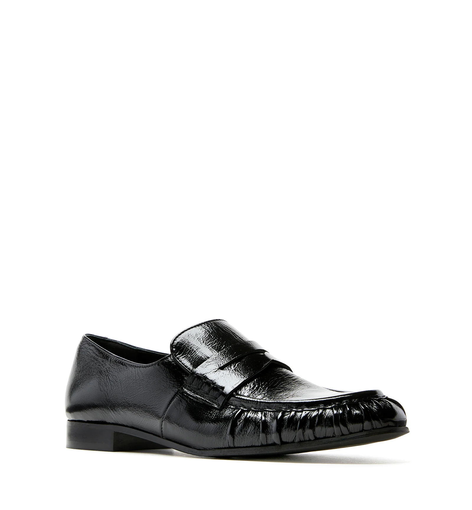 RYDER CRINKLE LEATHER LOAFER - Image 2
