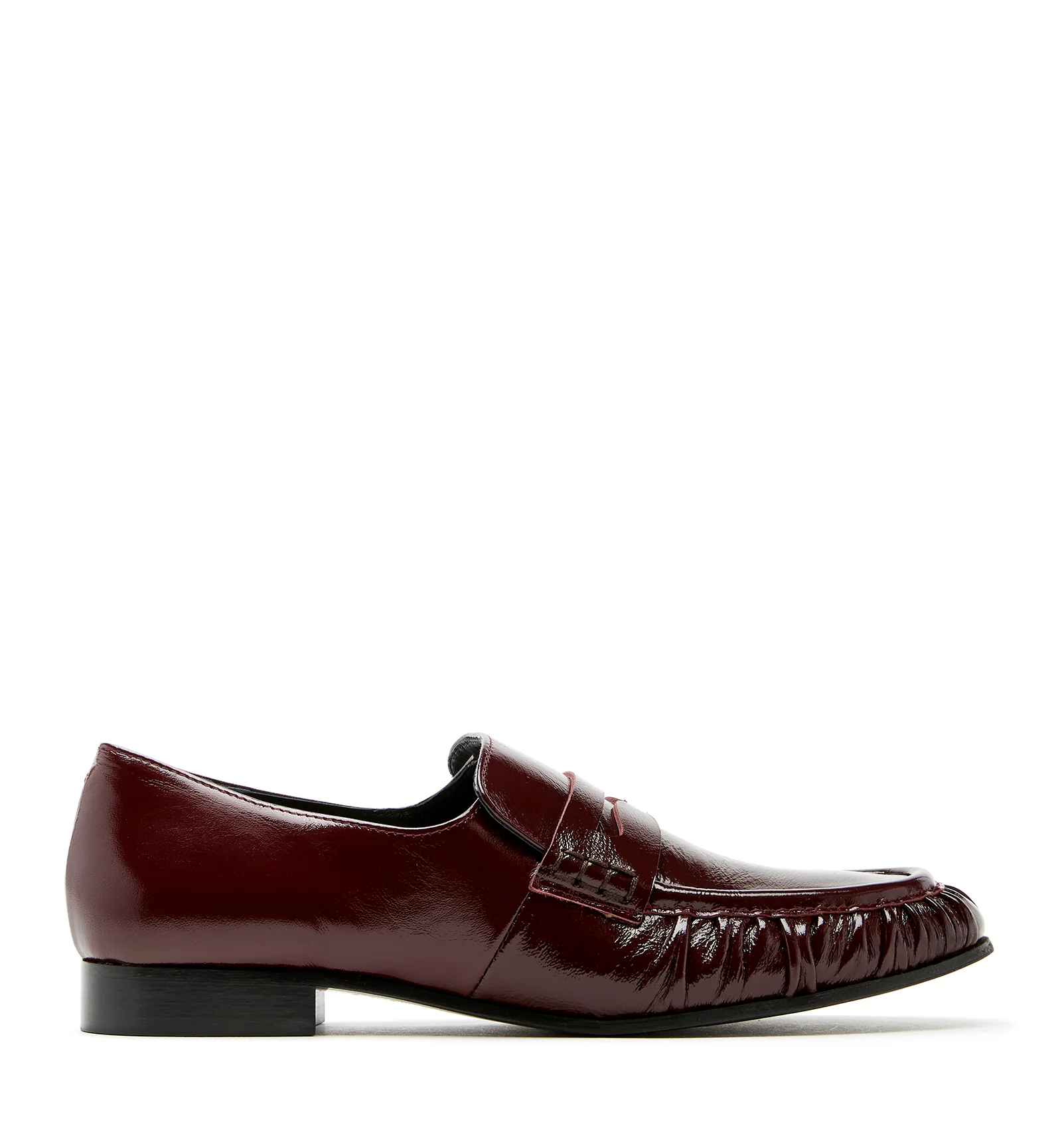RYDER CRINKLE LEATHER LOAFER - Image 6