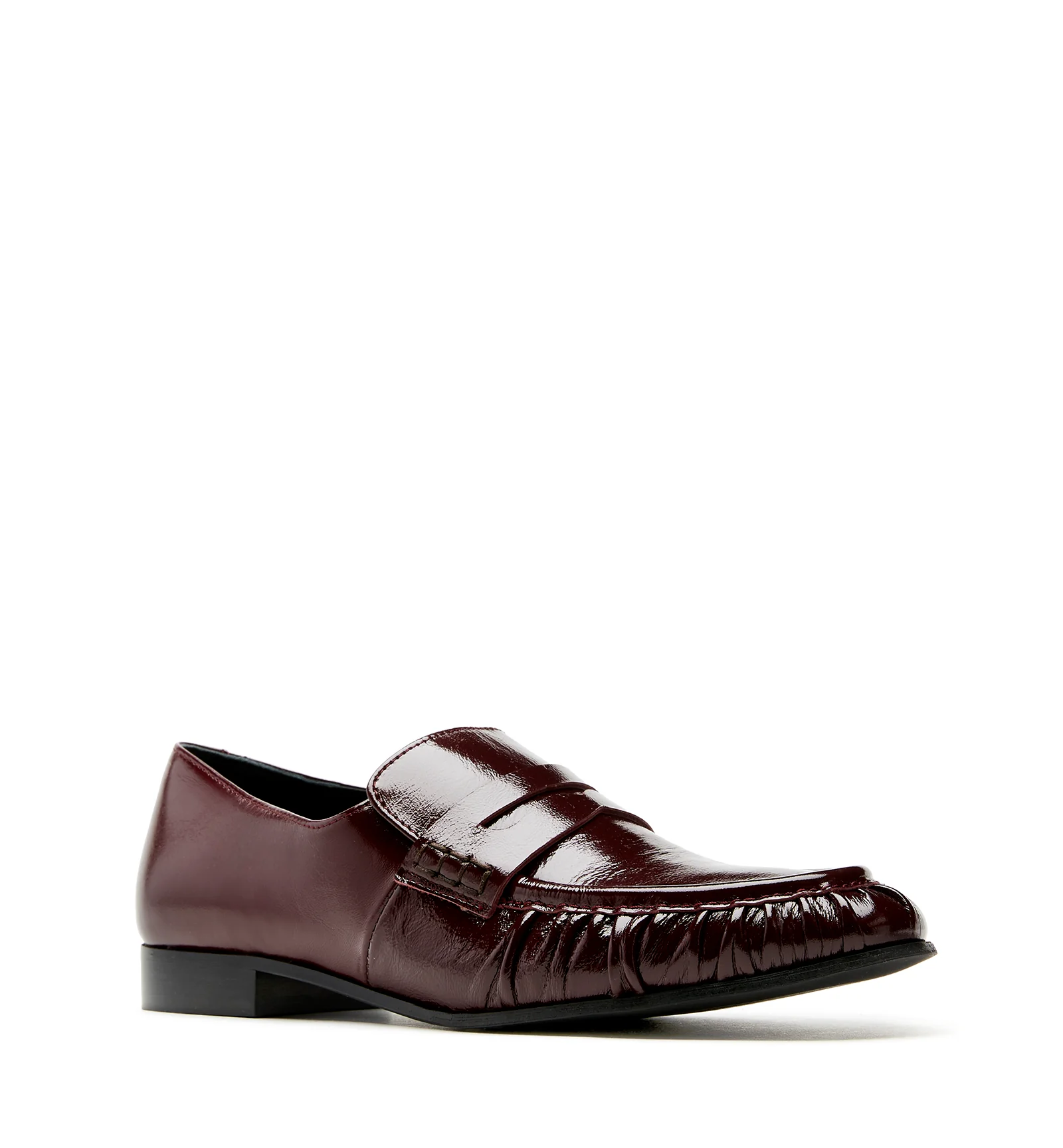 RYDER CRINKLE LEATHER LOAFER - Image 7
