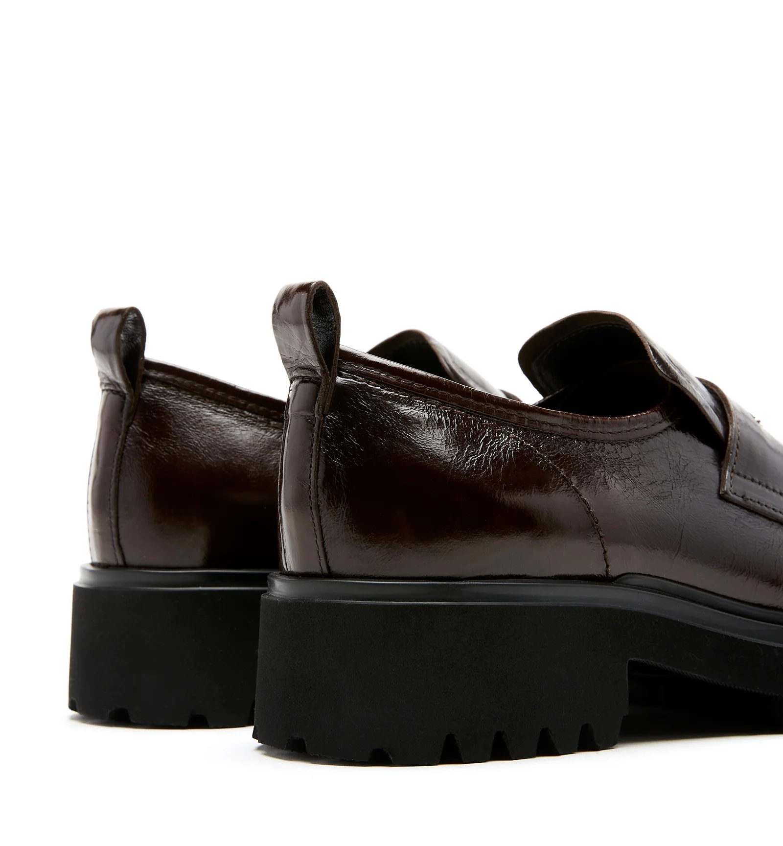 RYKER CRINKLE LEATHER LOAFER - Image 4