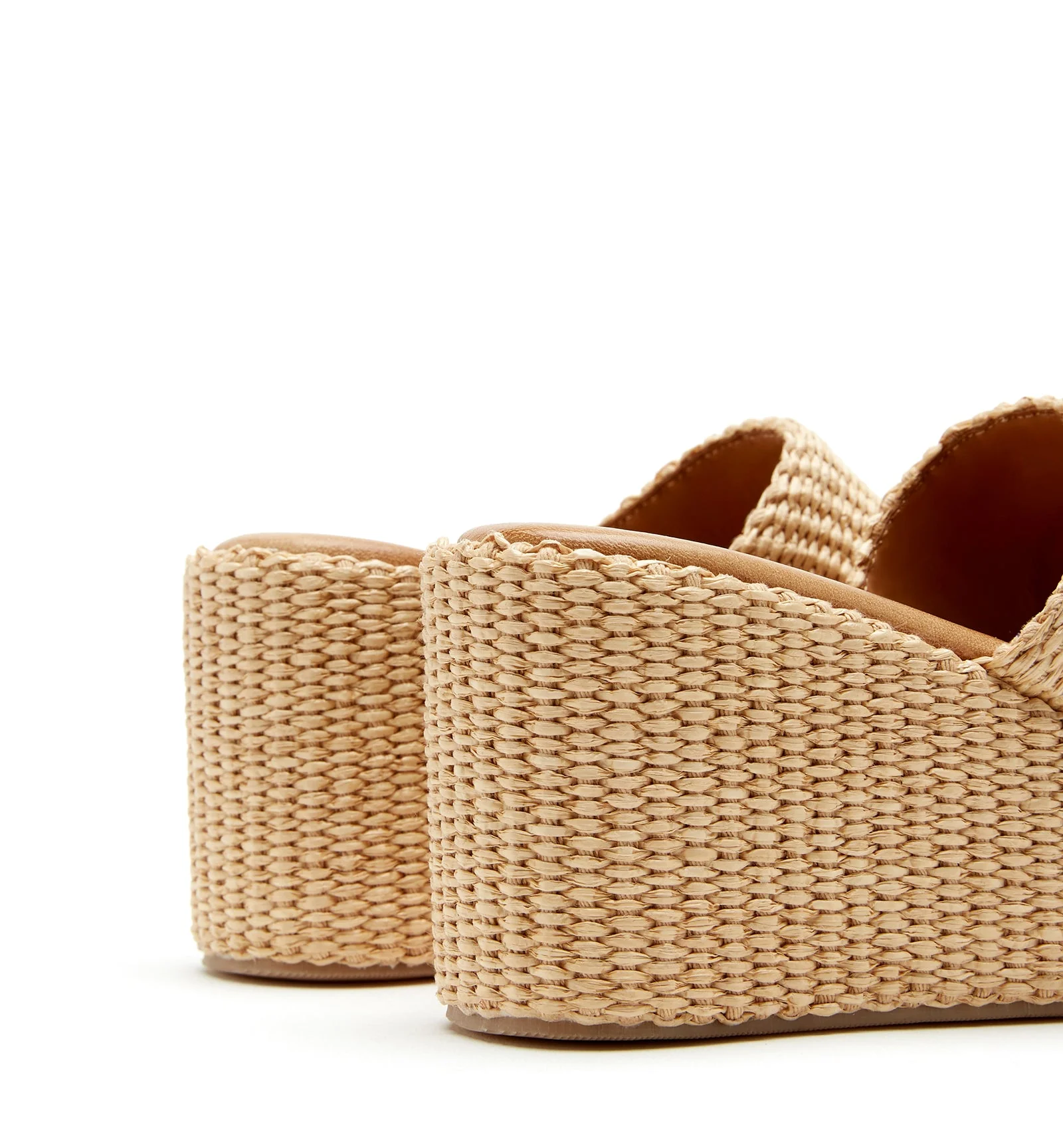 SAMI RAFFIA WEDGE SANDAL - Image 10