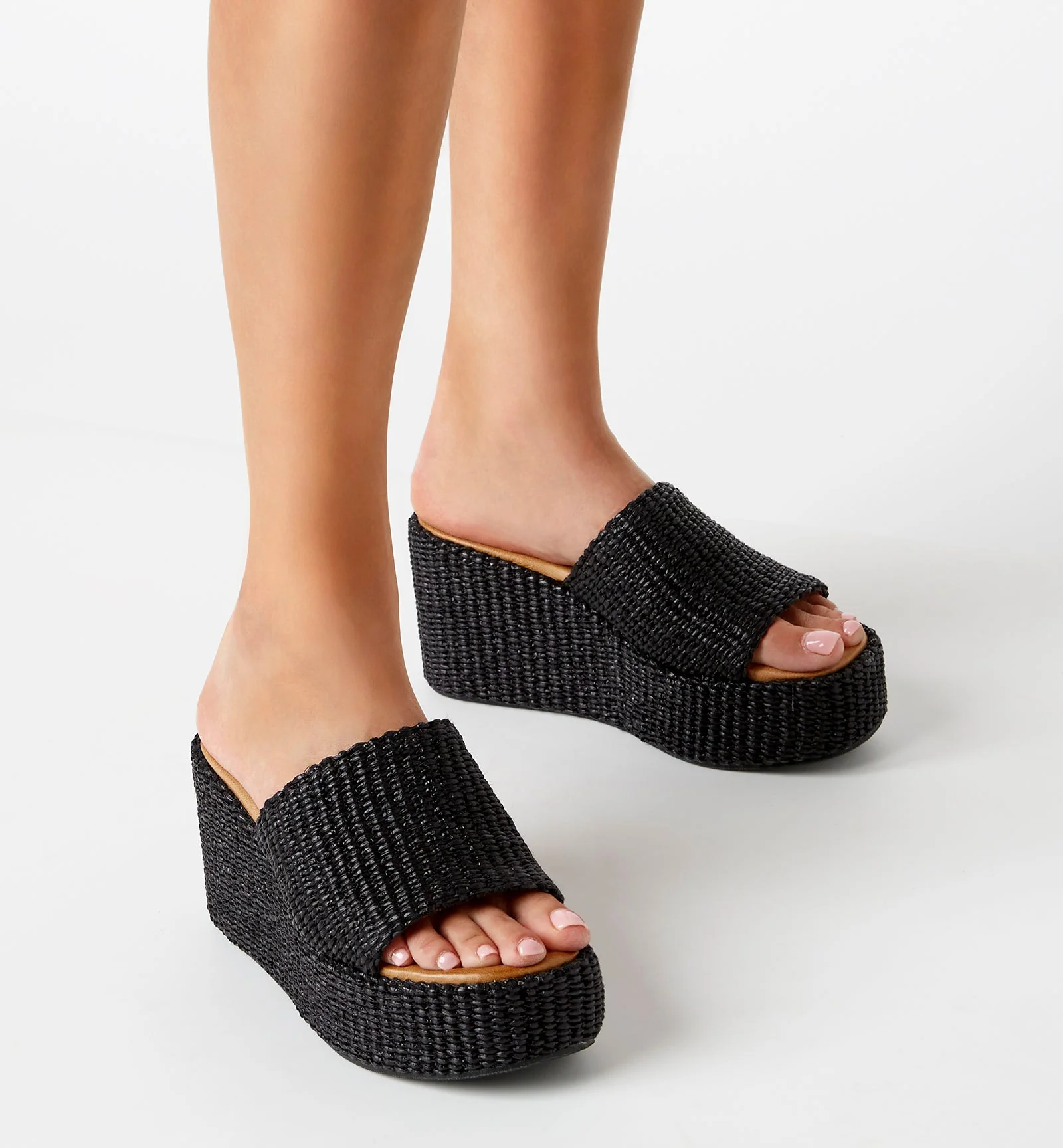 SAMI RAFFIA WEDGE SANDAL - Image 18