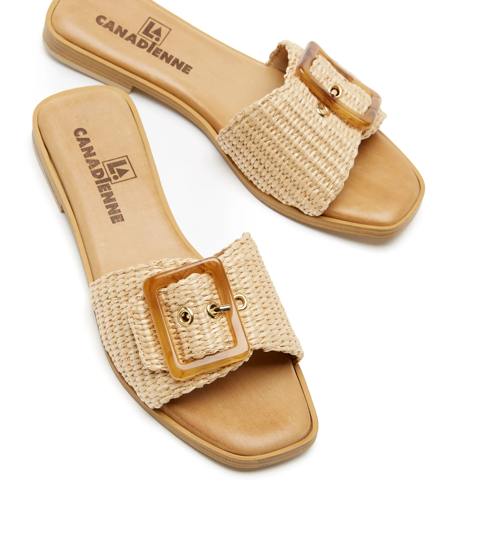 SANTORINI RAFFIA SANDAL - Image 3