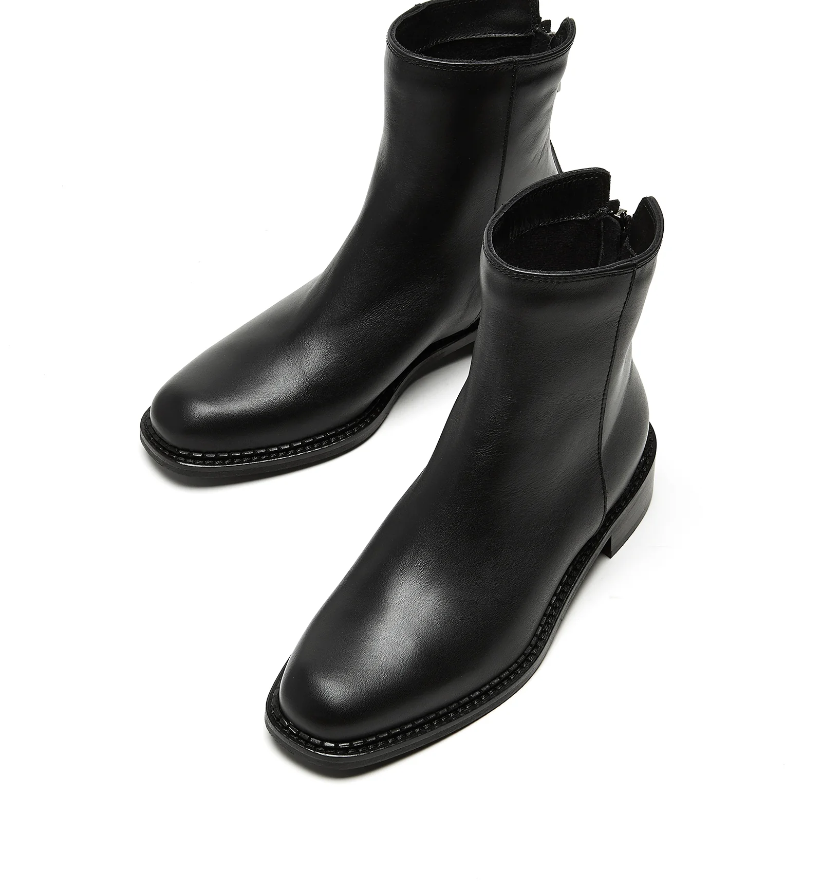 SELINA LEATHER BOOTIE - Image 3