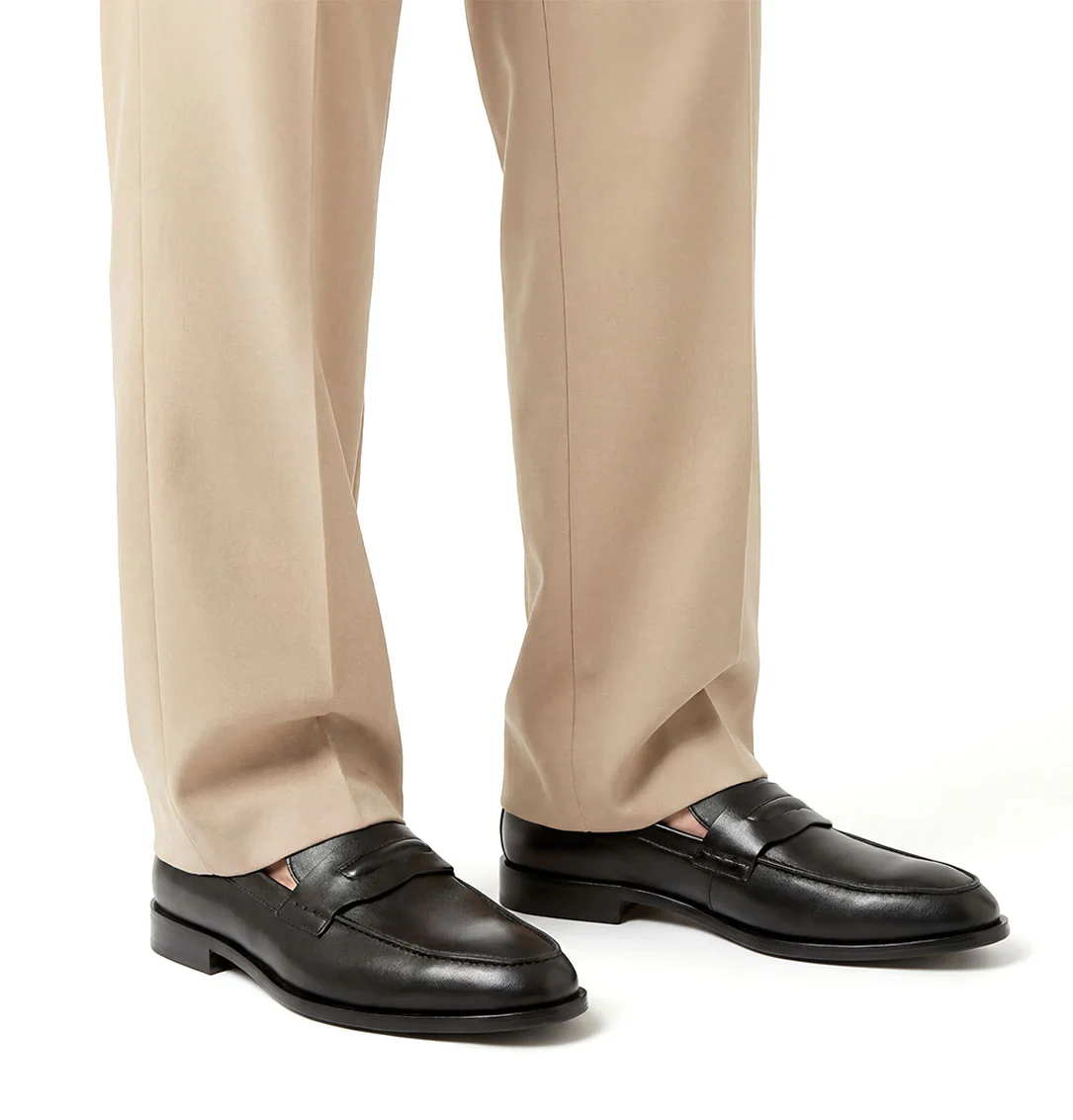 TERONI MEN'S LEATHER LOAFER - Image 6