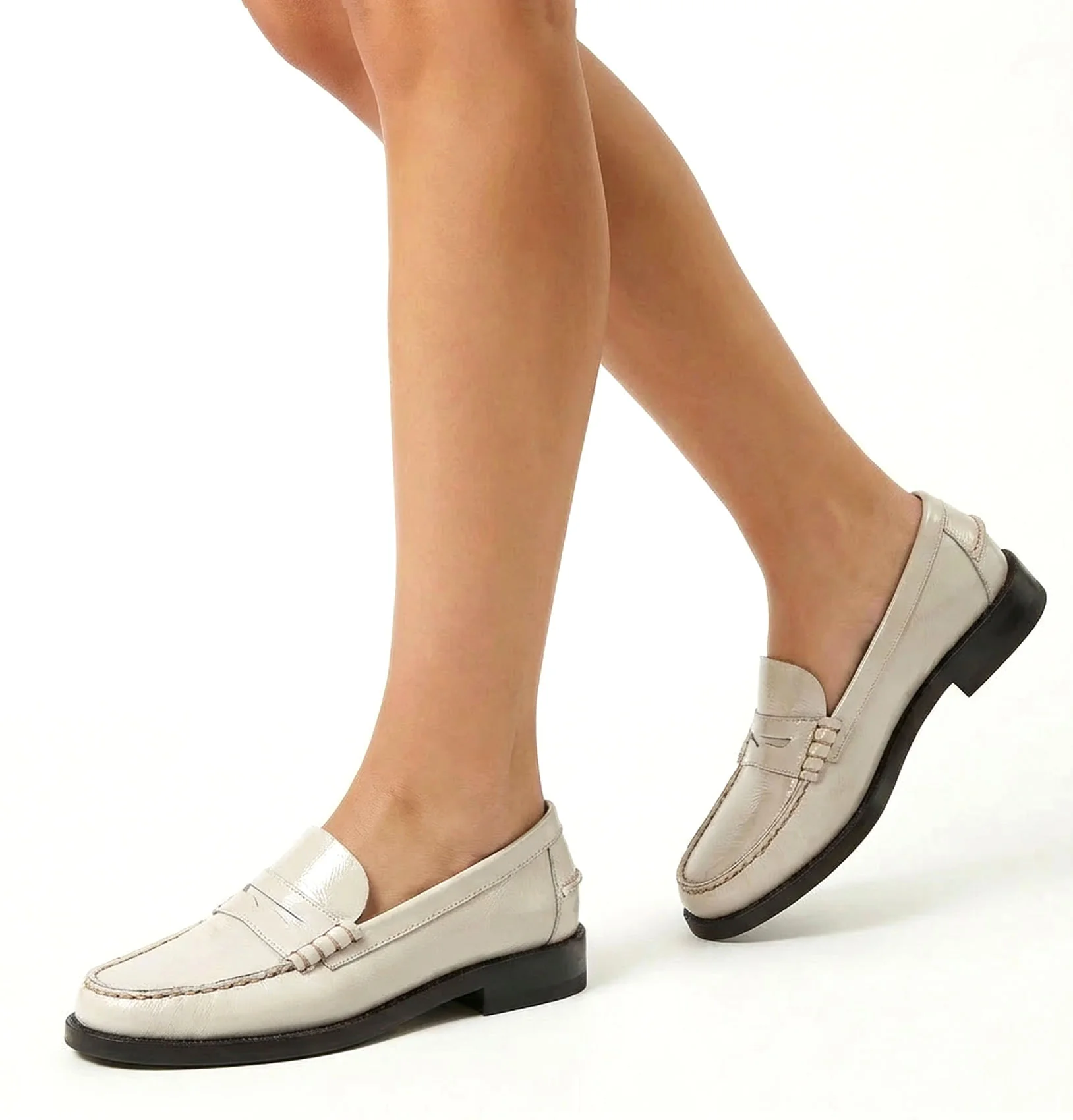TEX CRUSHED LEATHER LOAFER - Image 11