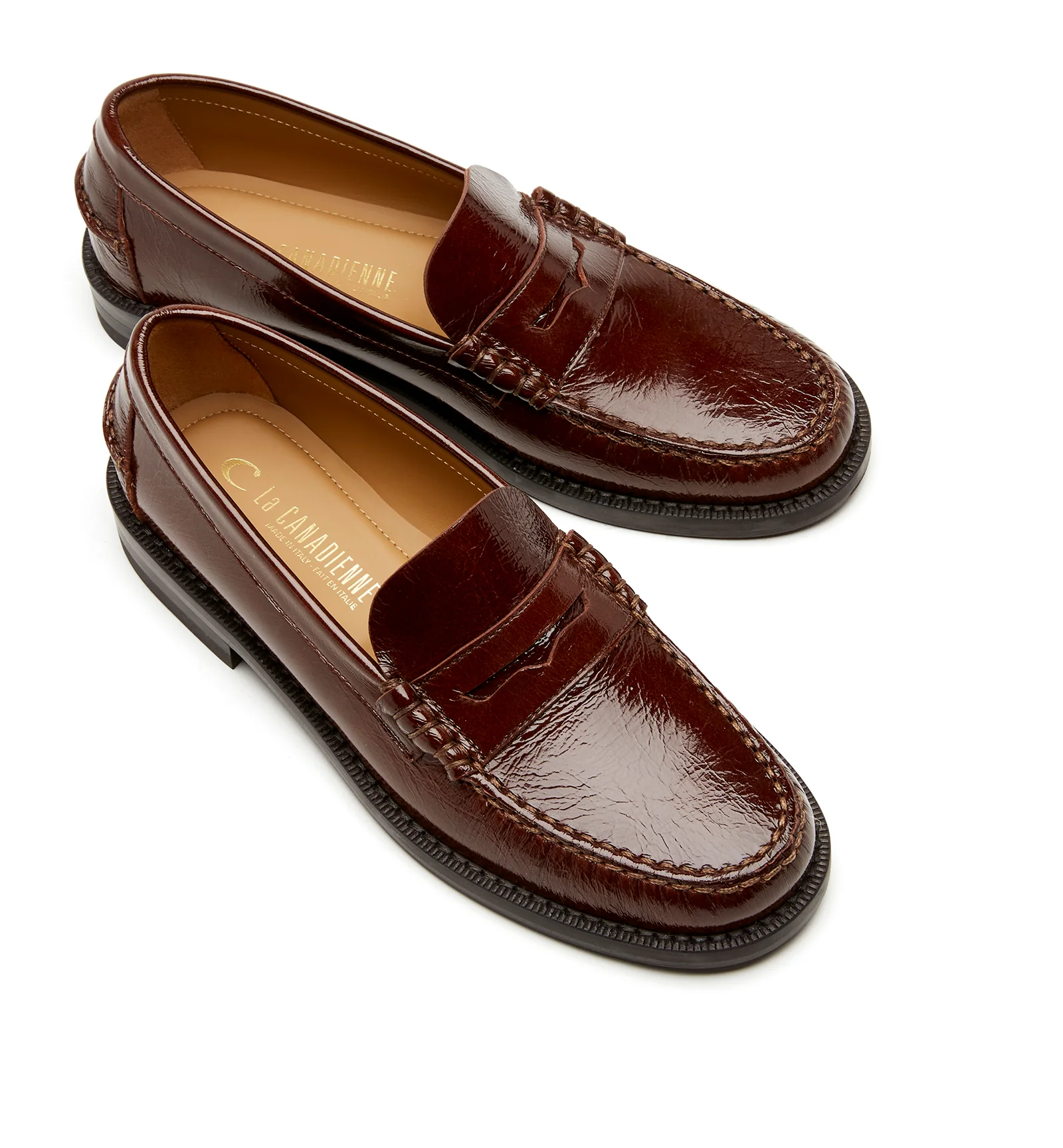 TEX CRUSHED LEATHER LOAFER - Image 3