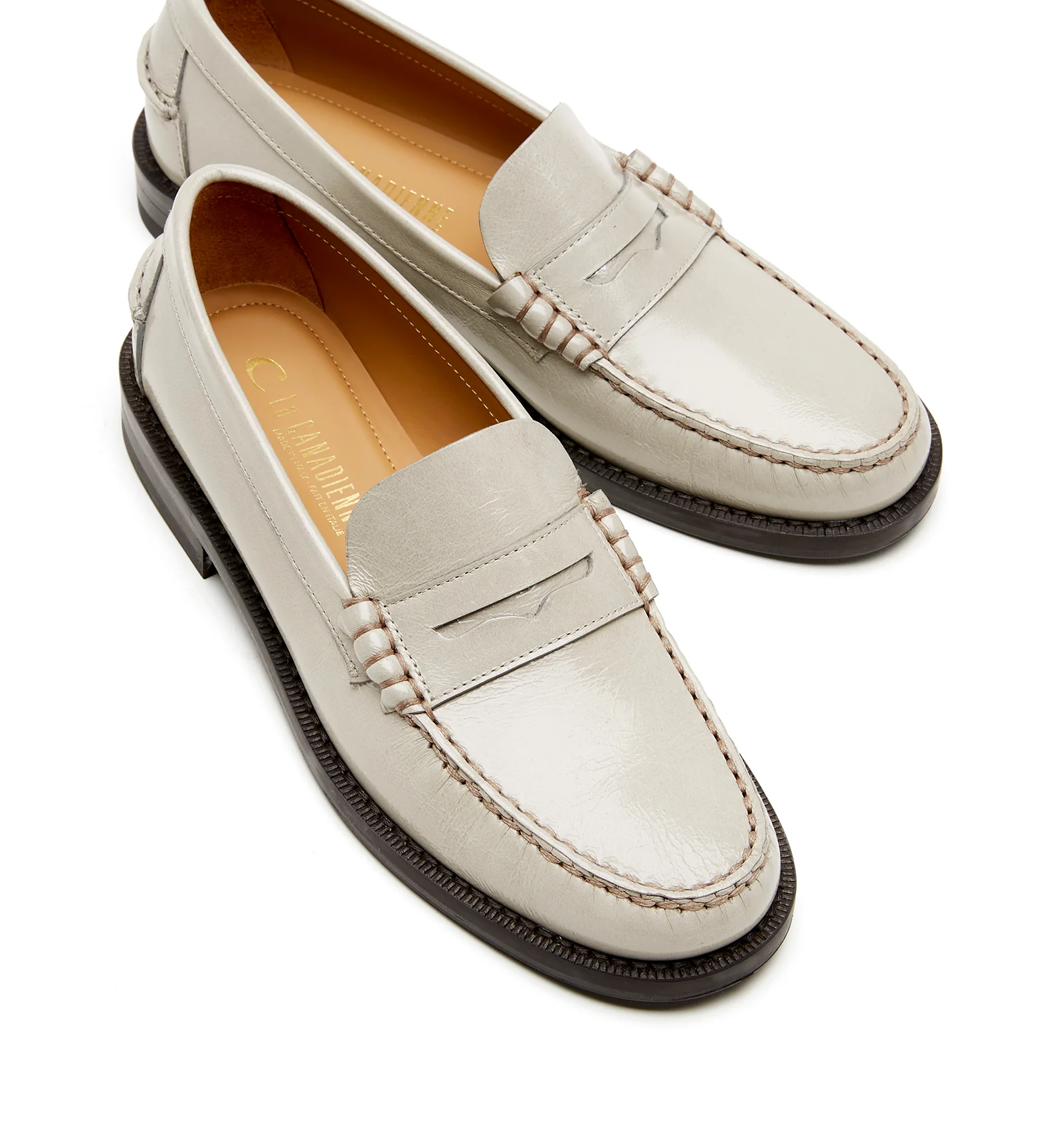 TEX CRUSHED LEATHER LOAFER - Image 9