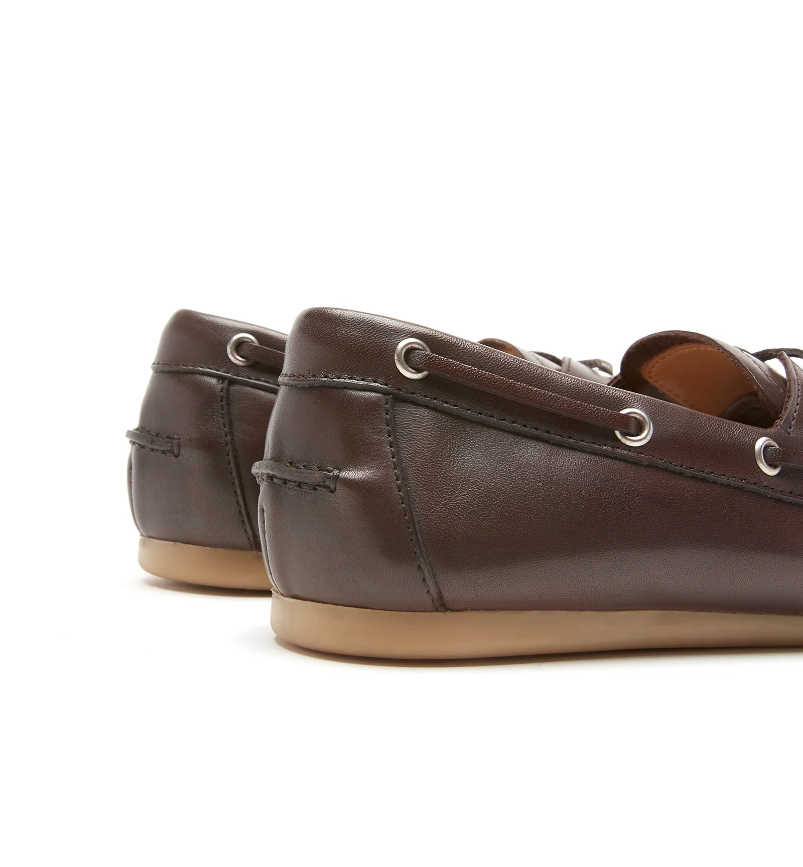 TIBBIE LEATHER BOAT SHOE - Image 4