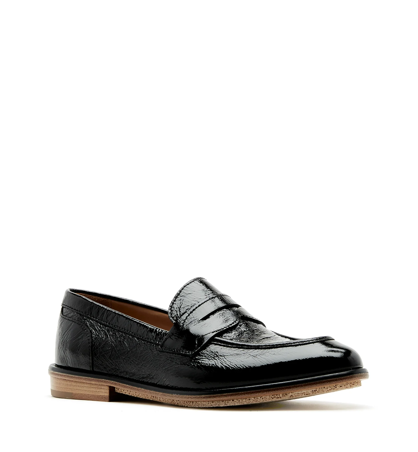 TRINITY CRUSHED LEATHER LOAFER - Image 7
