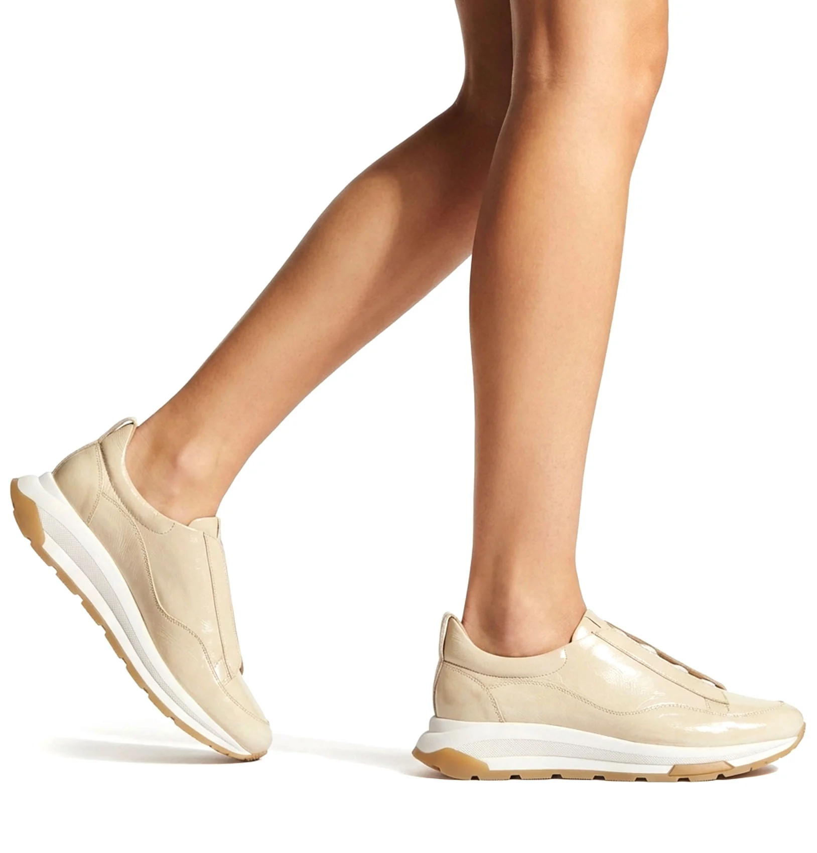VENUS CRUSHED LEATHER SNEAKER - Image 6