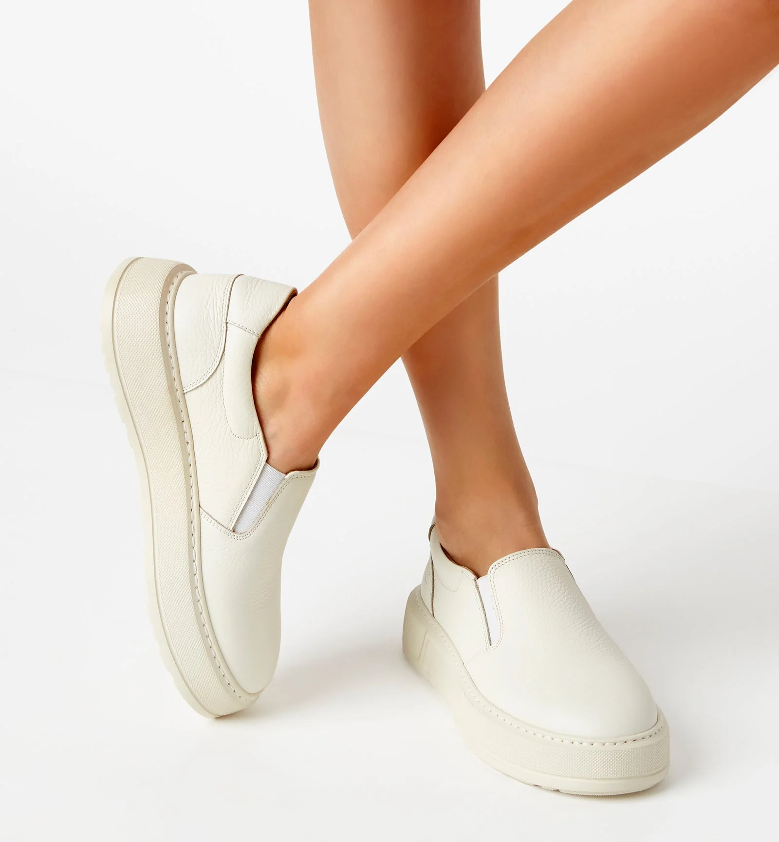 VIRGINIA LEATHER SLIP-ON SNEAKER - Image 6