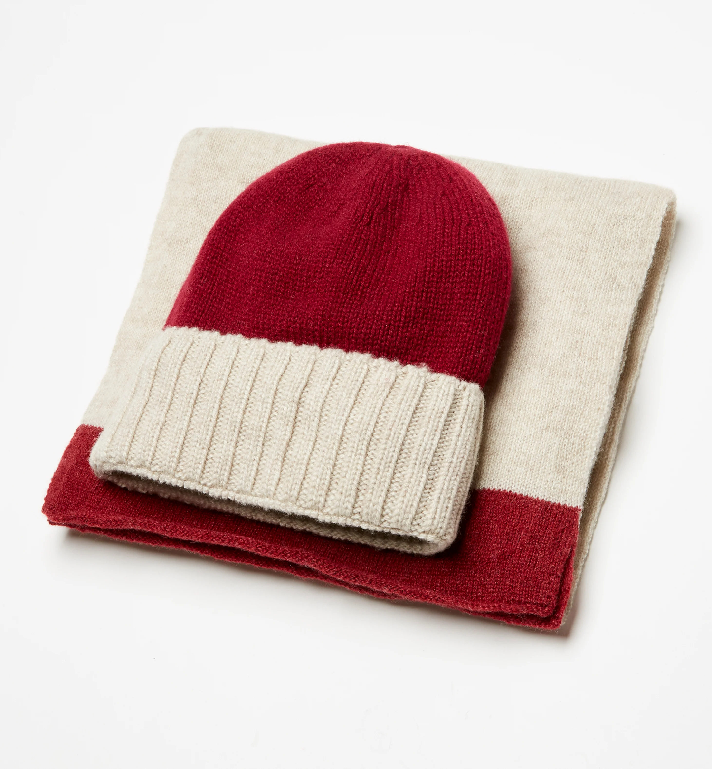 CASHMERE HAT & SCARF SET (WANETTE & WINN) - Image 2